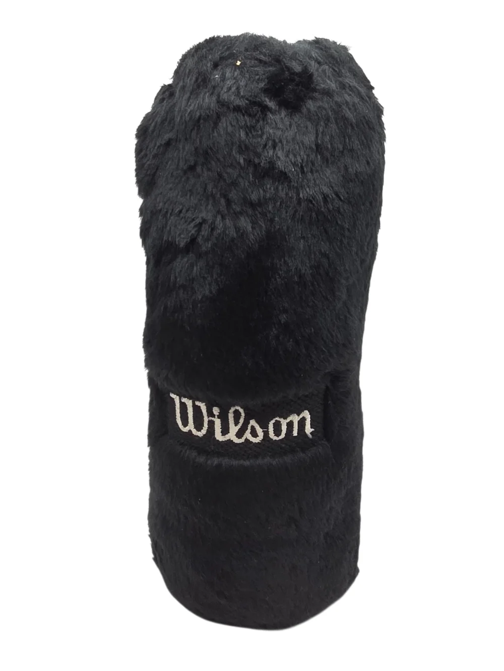Vintage Wilson X Wood Golf Club Head Cover + 2 Unbranded Fuzzy Sock Headcover